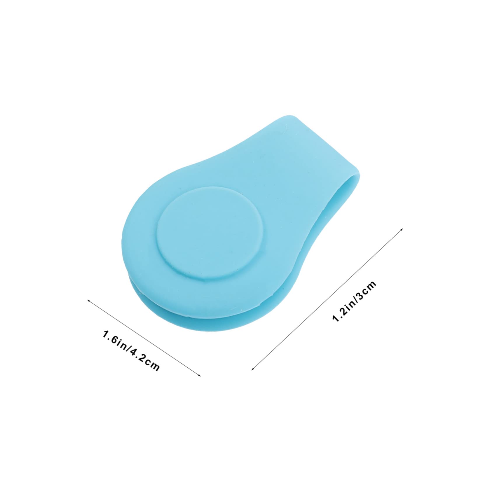 Toddmomy Golfhut Clips Marker Magnetclips Golfzubehör Praktischer Golfmarker Magnetischer Hutclip Für Unterwegs Mini Golfhut Clip Marker Golfmarker Hutclip Kieselgel