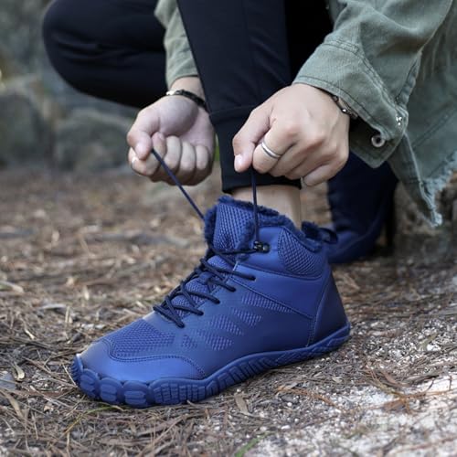 Men's and Women's Barefoot Snow Boots - Wide Toe Box, Zero Drop Winter Shoes with Vindra Flex Technology, Minimalist Outdoor Hiking Boots4