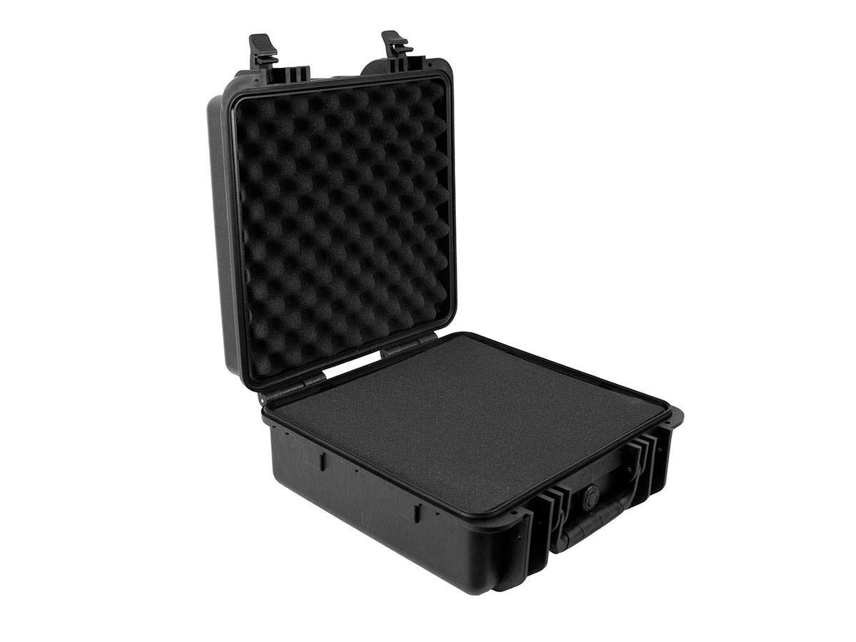 Monoprice Funda rígida Resistente a la Intemperie/a Prueba de Golpes, Nivel IP67 de protección contra Polvo y Agua de hasta 1 Metro de Profundidad con Espuma Personalizable, 19 x 16 x 6 Pulgadas,