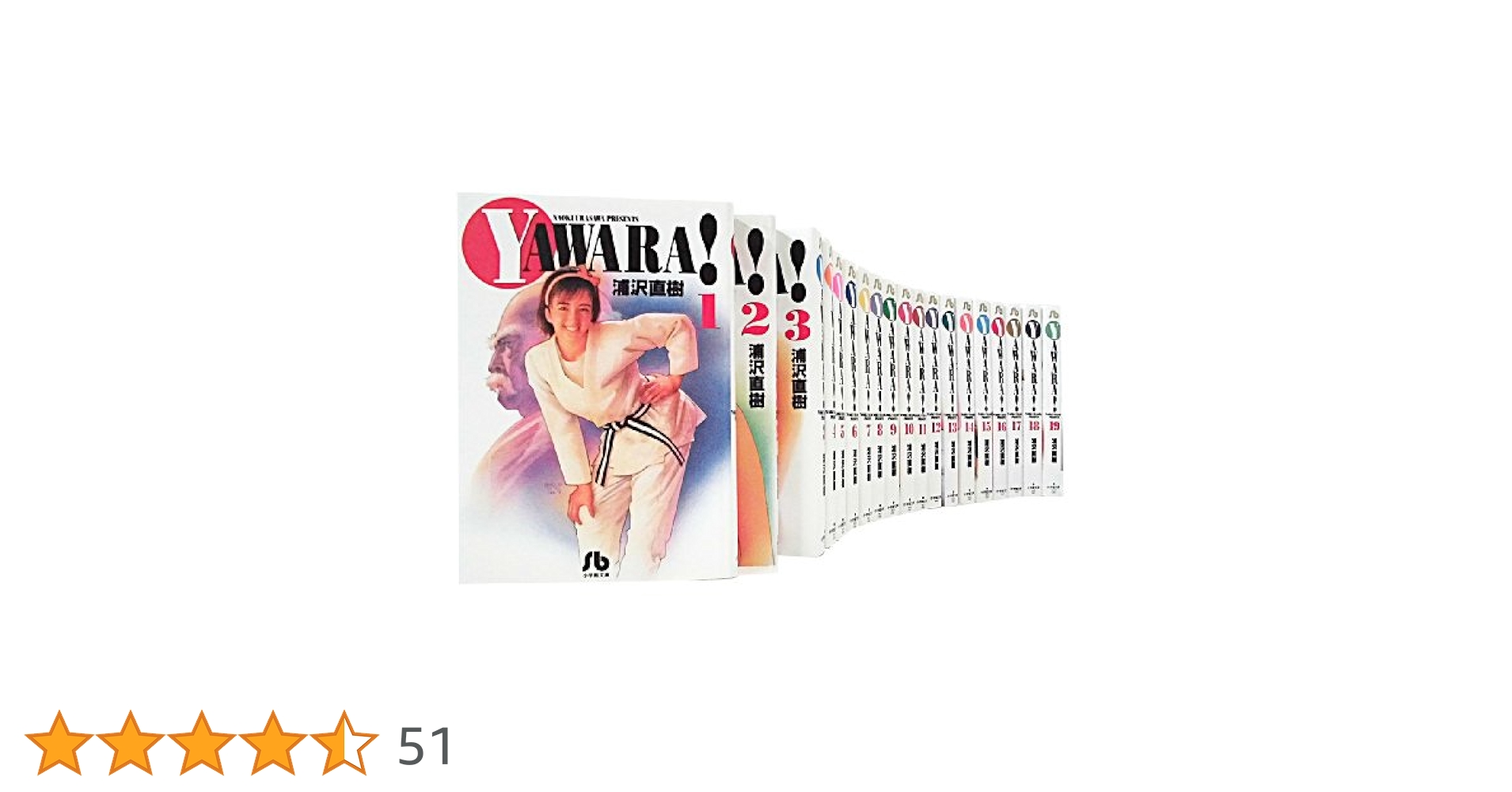 YAWARA! 文庫版 コミック 全19巻完結セット (小学館文庫) | 浦沢