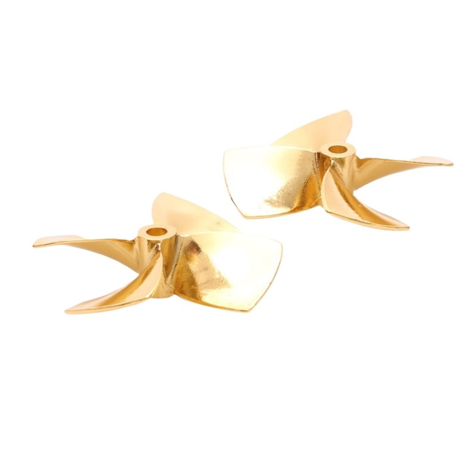1 Paar Metallpaddel CW CCW 4-Blatt-Propeller 55 x 4 mm 60
