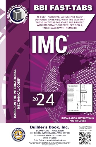 2024 International Mechanical Code (IMC) Fast-Tabs