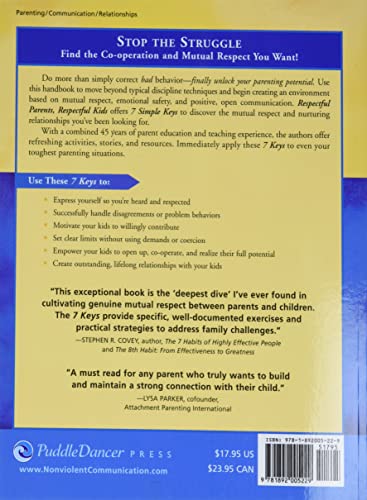 Respectful Parents, Respectful Kids: 7 Keys to Turn Family Conflict into Cooperation