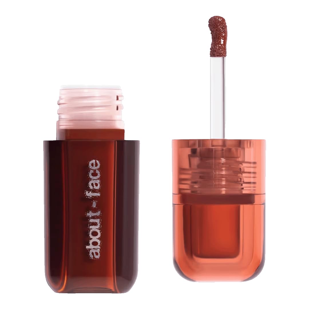 about-face Blush Rush Liquid Blush | Hydrating Formula| Rich Brown | 0.11oz GRAND PRIX