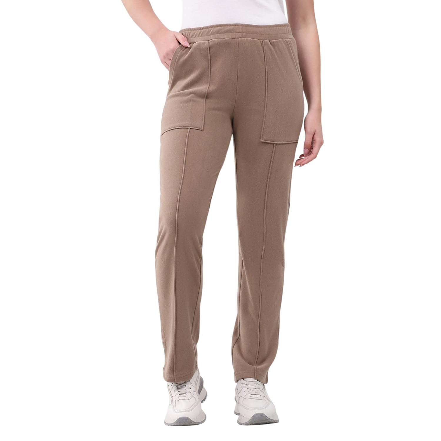 monte carlo Women’s Regular Fit Winter Elastic Solid Lower | Comfortable Soft Thermal Fabric | Cozy Winter Bottom | Stylish Layered Wear for Women (Pack of 1)-picture-17