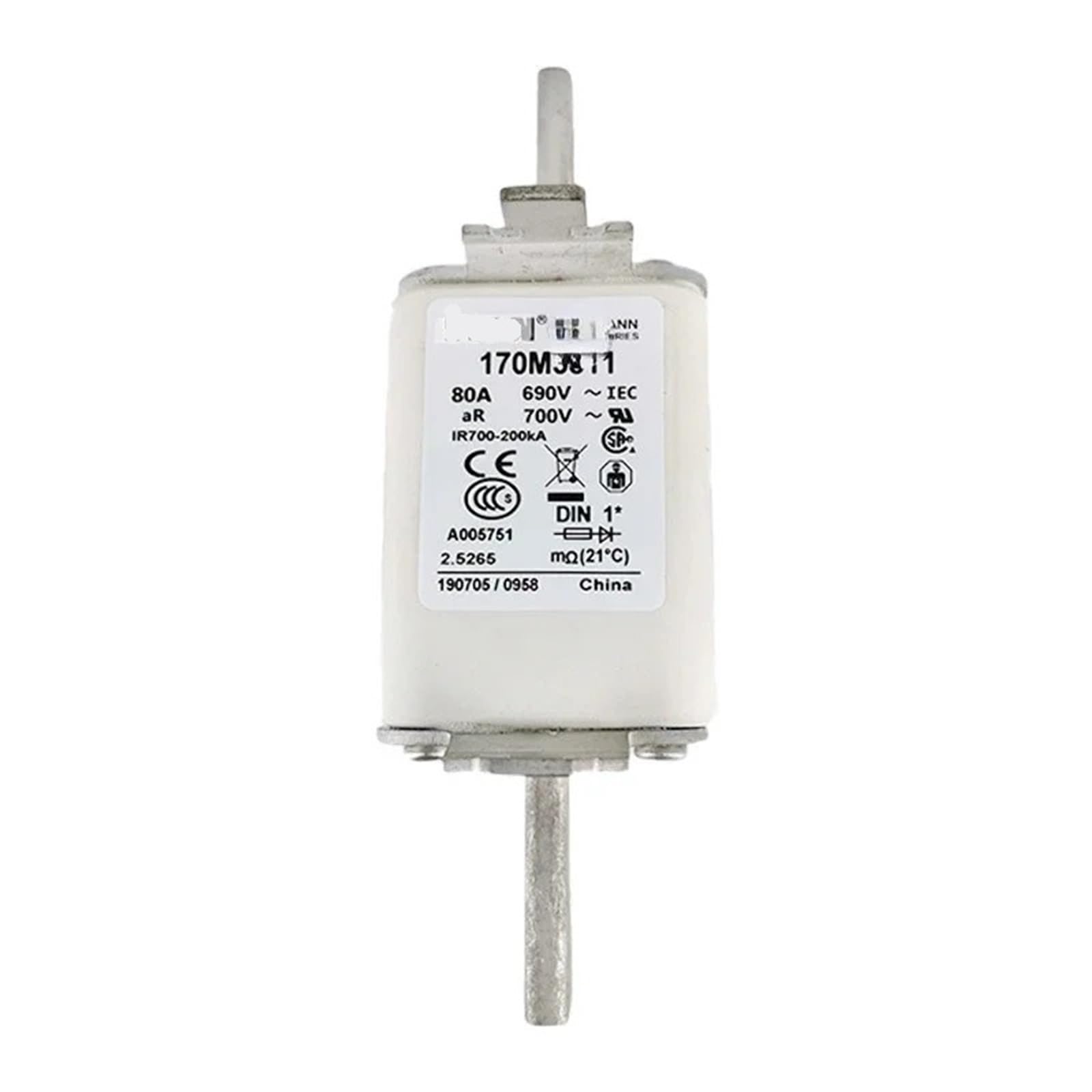 Peqyuacte 5V 170M3811 Quick Fuse Electronic Components