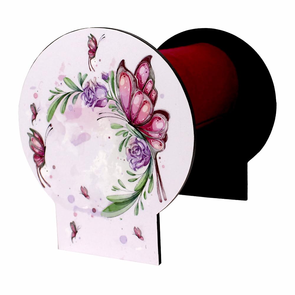 The Rosette Imprint Acrylic Hairband Organiser, Hairband Stand for Girls, Chidren, Teenagers - Pink Butterfly (B0862BBVPS) Amazon Price History, Amazon Price Tracker