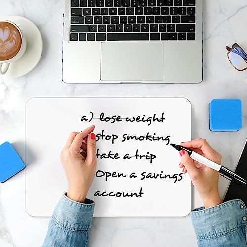 dry erase lapboards pandri 26 pack double sided 125 x 9 inch whiteboards with 26 erasers and 26 markers dry erase boards for students classroom teacher supplies