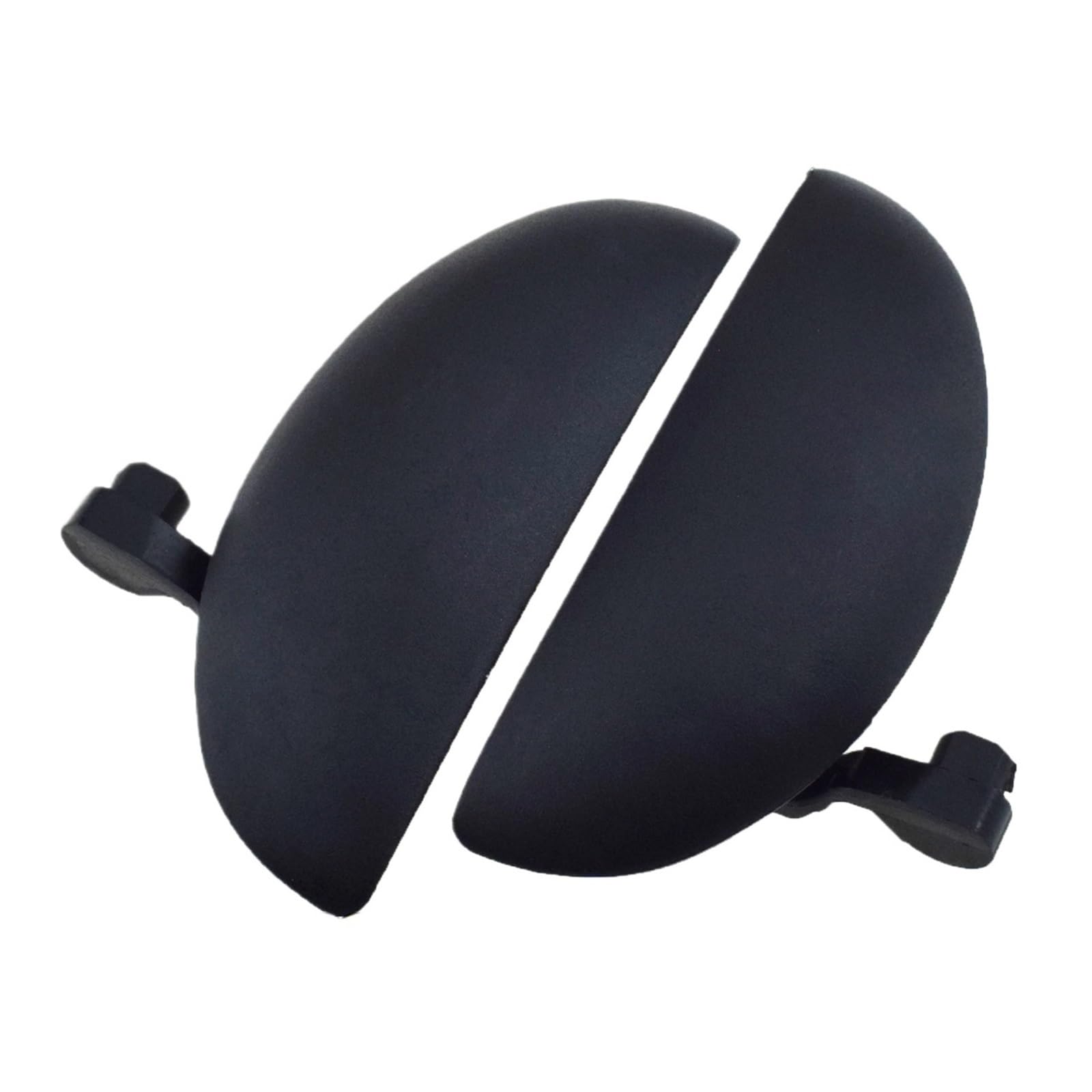 DUHNXUJ Car Door Handle for Peugeot 107 1/2/4 Pcs Outside Door Handle(2 Pcs Rear LH RH)