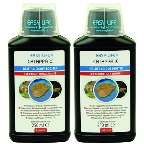 Easy Life Catappa-X 2er Pack – 2×250 ml Flüssiger Wasseraufbereiter, natürliche Alternative zu...