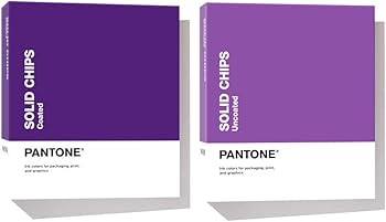 Amazon.co.jp: PANTONE 色見本 パントン GP1606A ソリッドチップス/2冊