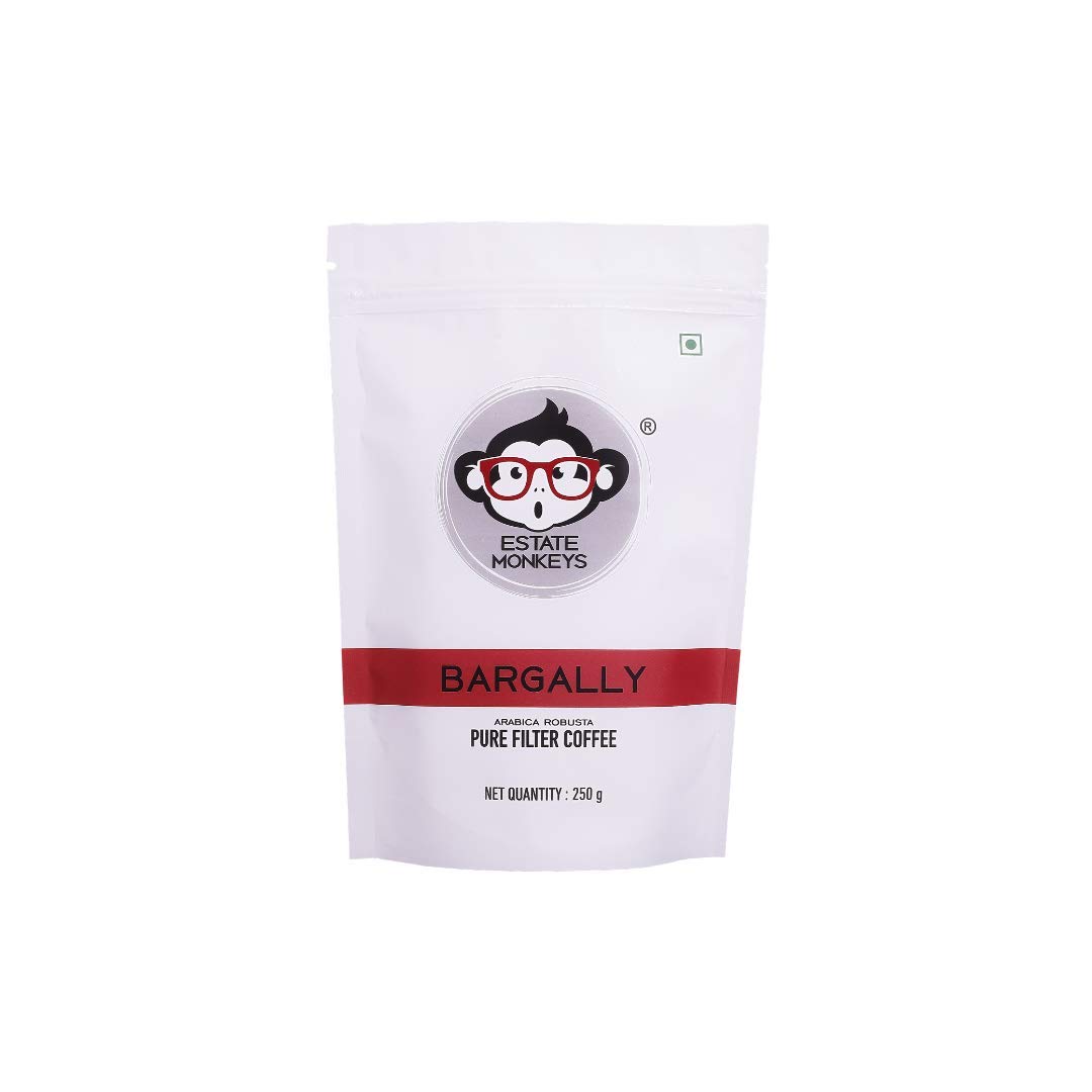 ESTATE MONKEYS Bargally - Pure Filter Coffee - Arabica & Robusta Blend - Medium Roast - 250g Pack (Pack of 1) (B07MG3GD8P) Amazon Price History, Amazon Price Tracker