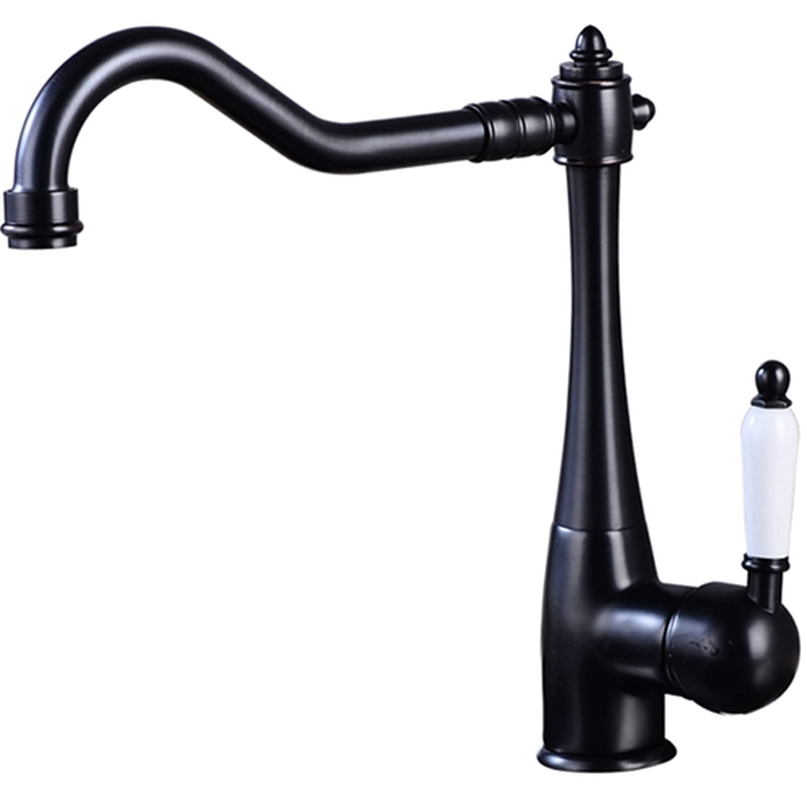 Kitchen Faucets Deck Mounted Mixer Tap 360 Degree Crane for Faucet Rotation Spray