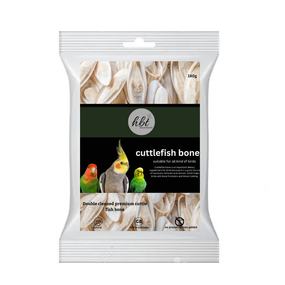 Buy hbt Cuttle Fish Bone for Birds high Calcium Mineral Supplement for