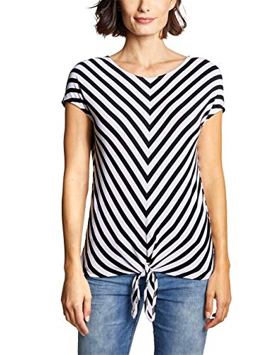 Preisvergleich Produktbild Street One Damen Ramona Top, Mehrfarbig (Schwarz), 36