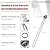 EWH-01 Electric Water Heater Tune-Up Kit by puxyblue - Fit for A O Simith Ken-more Whhirl-pool with Water Heater Thermostat, Water Heater Elements - 4500W 240V, T-O-D Style Water Heater Parts