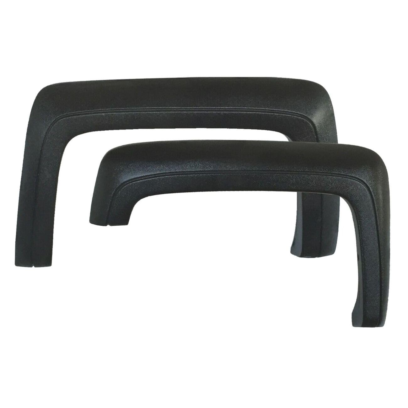 DinDoong Extension Trim Wheel Protector Flare for Silverado 1500 14-18 for Silverado 1500LD 19 for Silverado 2500HD/3500HD 15-19 Textured Front: 2.0