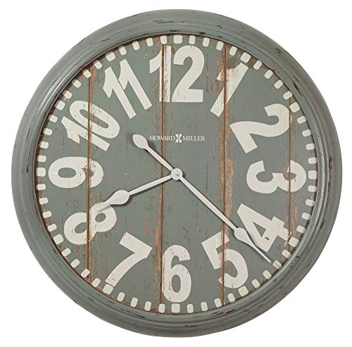 Reloj de pared analógico redondo Howard Miller 36.5 pulgadas miniatura 1