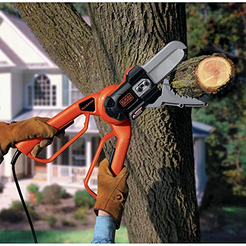 BLACK+DECKER Corded Electric Lopper Chain Saw, 4.5-Amp (LP1000)