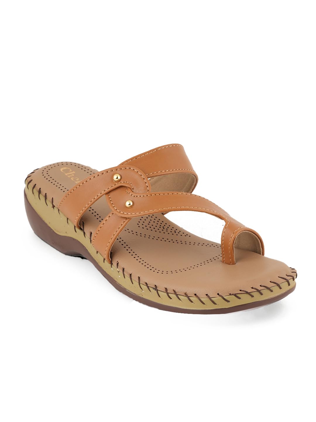 RAI SAHAB Fancy doctor slippers | Stylish chappal for women | Comfortable flat sandals for women stylish(2011CAMEL-42) (B0DFHC5SMJ) Amazon Price History, Amazon Price Tracker