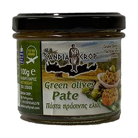 Candia Crop Green Olives Paste 100 g (Pack of 2 - Total 200 g) Cover