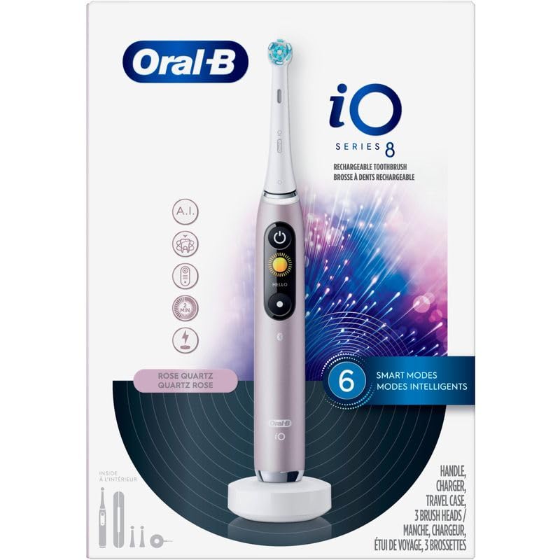iO Series 8 Electric Toothbrush with 2 Replacement Brush Heads