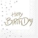 Produktbild Sovie HORECA Tissue Serviette Happy Birthday (Punkte) | Feier Fest Party | 33 x 33 cm | 100 Stück