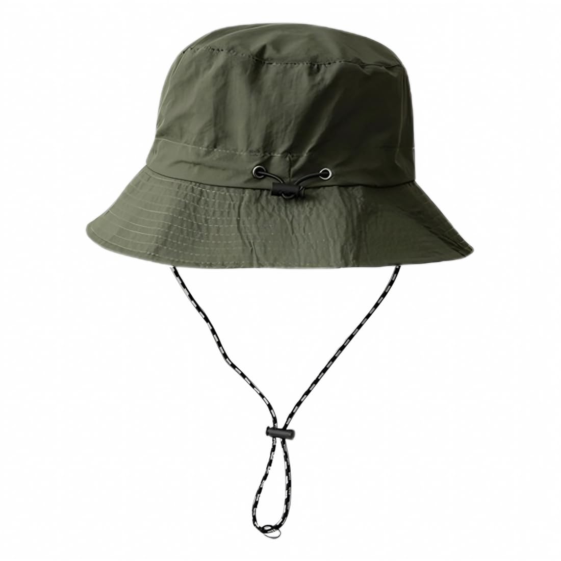 JOCXZI Gorros de Pescador para Hombre,Sombreros de Acampada y Marcha para Hombre,Sombrero Fino de Alpinismo de Verano, Impermeable y de Secado rápido, Visera para Hombre y Mujer (Verde)