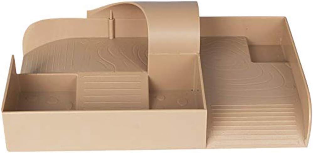 Creation Core Deluxe Turtle Lagoon with Basking Ramp Vivarium Box Reptile Habitat for Tortoise Amphibious Aquariums Tank