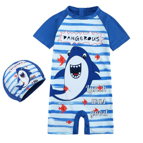 Image of Baby Bucket Swimsuit for Boys | Swimwear with Cap | Swimming Costume | Swimwear and Beachwearr