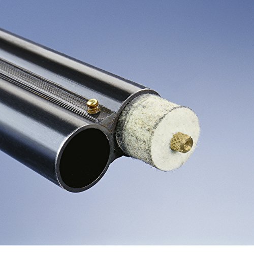 WPW Filzadapter für Laufreiniger aus Filz ab Kaliber 5.5 mm aus Messing (M5-Außengewinde & 1/8\-Innengewinde)