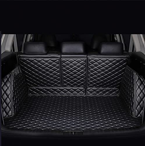 Tapis protection coffre voiture luxe Mazda CX-3 design cuir noir