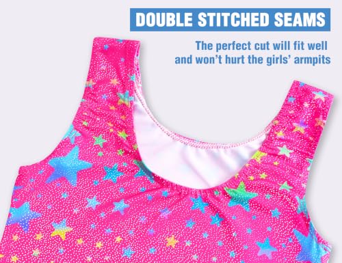 Image of TENVDA Leotards for Girls Gymnastics One Piece Biketard(Multiple Colors)