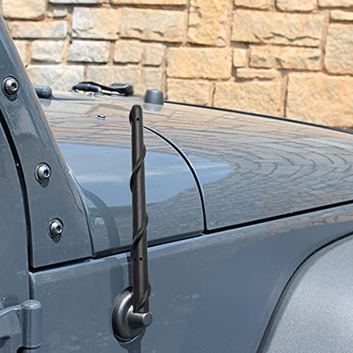 Image of KSaAuto Short Antenna for 2007-2023 Jeep Wrangler Accessories JK JL Unlimited Gladiator Accessories JT, 7 Inch Jeep JK JL Radio Antenna