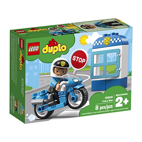 DUPLO Town Police Bike 10900 Building Blocks (8 Pieces) - Lego - Immagine 4