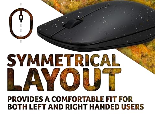 Acer Vero Mouse, Mouse Wireless, Wireless a 2.4 GHz fino a 10 Metri, fino a 4.200 DPI, Mouse Ergonomico, Realizzato con il 30% di plastica riciclata post-consumo, Rotella Silenziosa, Nero - Mouse gaming - Immagine 4