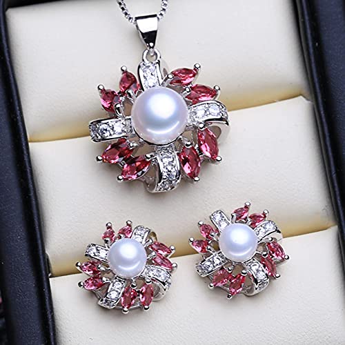 Boucles d'oreilles fleurs bohème et collier perles pour vos fêtes