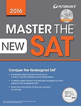 Paperback Master the New SAT 2016 Book