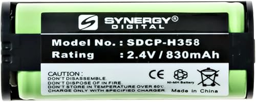 Miniatura 5 de Synergy Digital Energizer ER-P105 - Batería inalámbrica para teléfono incluye 3 baterías SDCP-H358