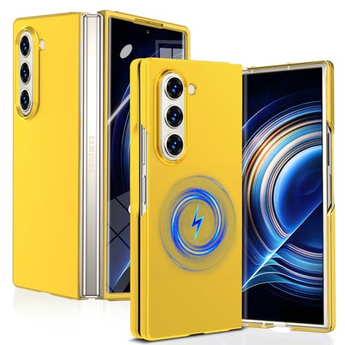 YDIHIHO �K�p Galaxy Z Fold7 �p �P�[�X ���^ SC-56F/SCG34 �p �P�[�X Magnetic �Ή� �}�O�l�b�g���� ���C�����X�[�d �ϏՌ� PC�ގ� �y�� �ԍڃz���_�[�Ή� �ǍD�Ȏ�G�� �C�菝�h�~ ������� �l�C �܂���