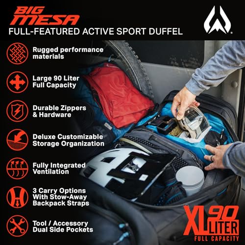 Wildhorn Big Mesa 90L MTB Gear Bag
