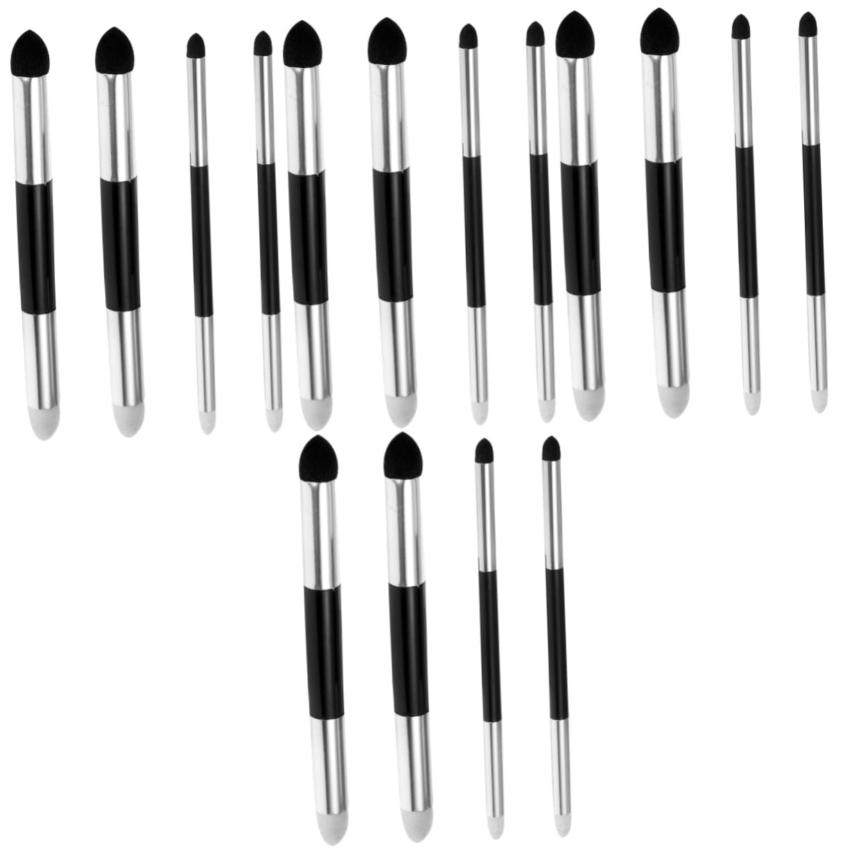 VILLCASE 16pièces Outils De Dessin à Estomper Double pour Dessin Et Esquisse Ensemble De Stylo Éponge Réutilisable pour Artistes