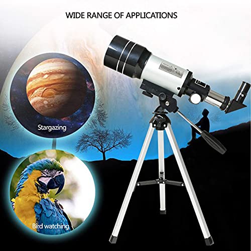 Telescopio Astronómico Refractor 70 mm Apertura 300 mm Focal miniatura 3