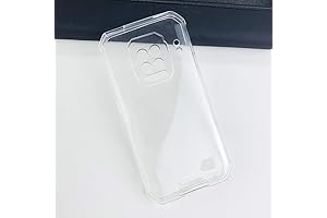 Ytaland Case for Ulefone Armor 9: Crystal Clear, Shockproof TPU Cover