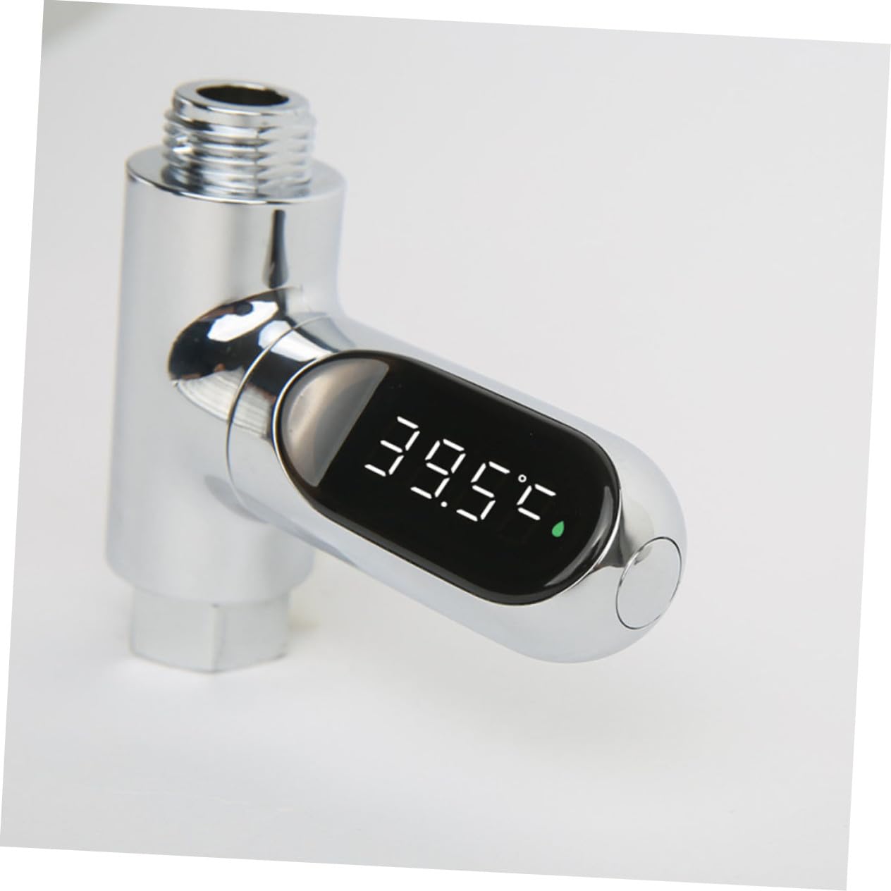LED Display 1/2 Zoll für Babydusche Wassertemperaturmesser Silber