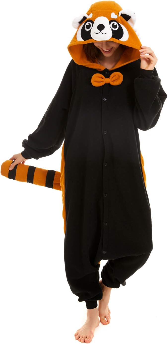 CANASOUR Halloween Custume Adult Anime Unisex Cow Polyster Women's Onesie Costume