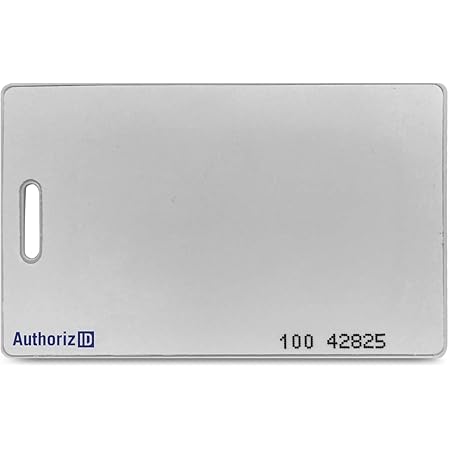 200 AuthorizID 26 Bit Clamshell Proximity Access Control Cards
