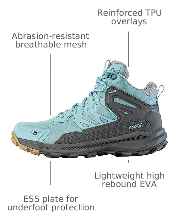 Image of Oboz Women's Katabatic Mid B-DRY Waterproof Hiking Boot