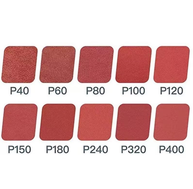 AthuAh Belt Sander Paper, 20PCS/Set 260 * 60mm Sanding Belt 60-600 Grit Aluminium Oxide Sander Grinder Belt Accessories for Polishing Grinding(180#)