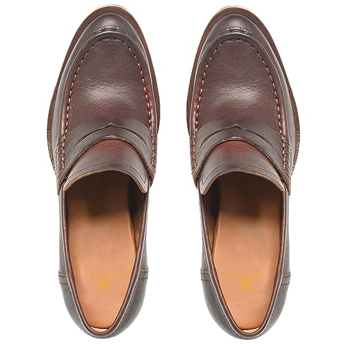 Image of MOOMMO Women Chunky Platform Loafers Pumps Round Closed Toe Slip On Penny Loafers Suede Block High Heels Oxford Shoes Formal Classic Thick Heel Dress Loafer Office Ladies Vintage Comfort 4-11 M US